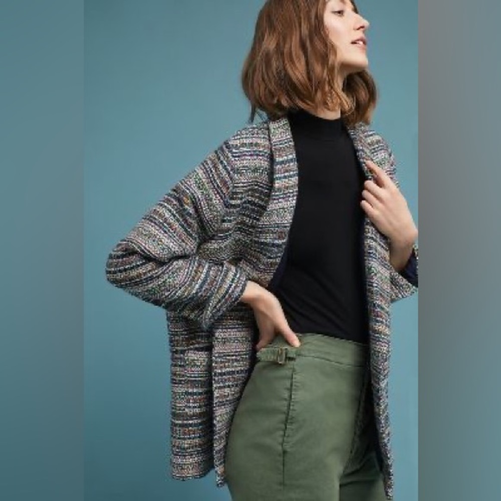 Anthropologie Multicolor Blazer/Jacket